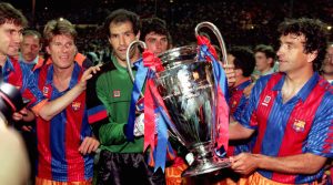 Barcalona Champions League Trophy