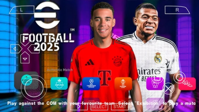 Download eFootball PES 2025 PPSSPP Android